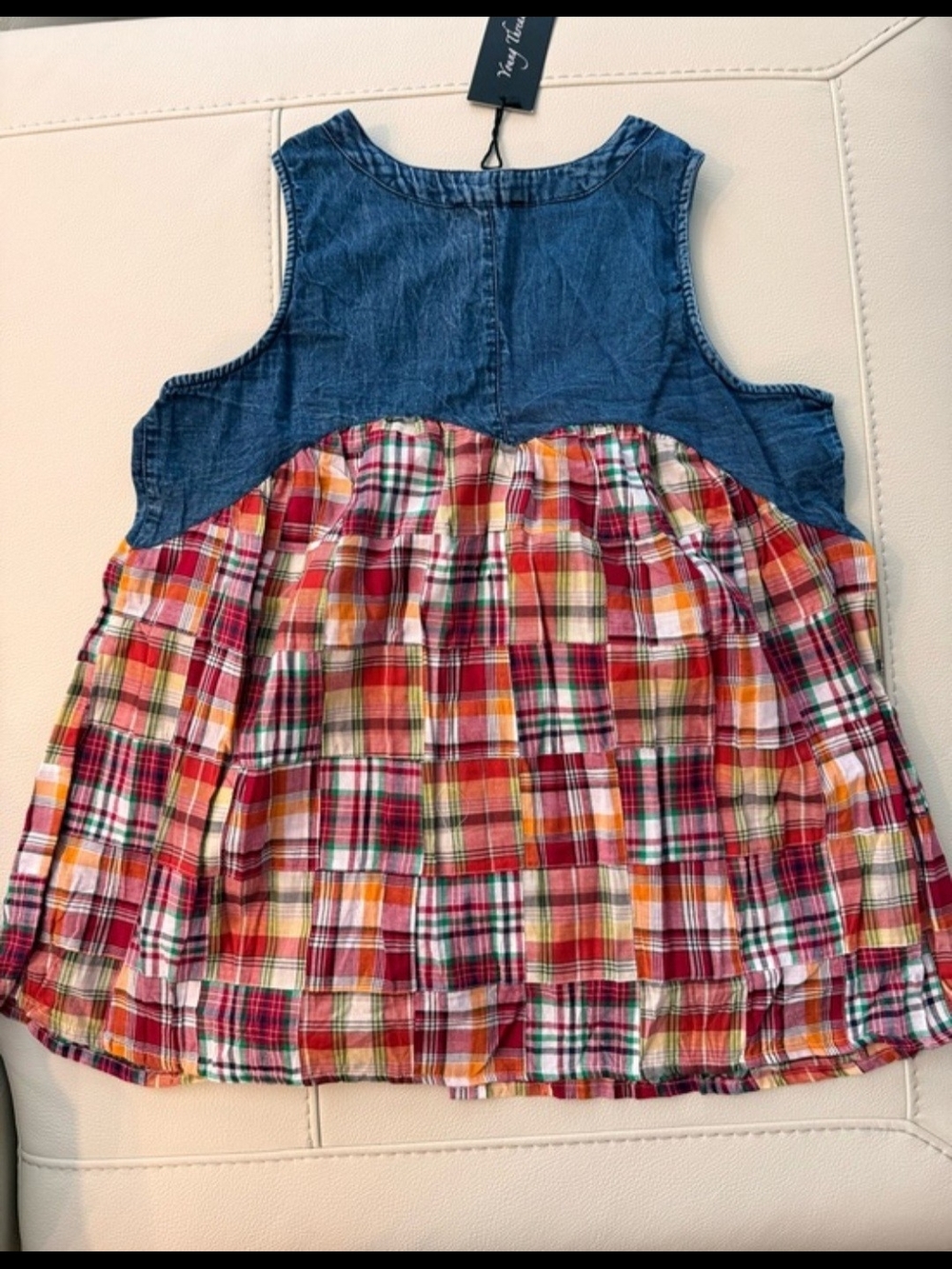 Young Threads Denim Tank - Picture 2 of 6